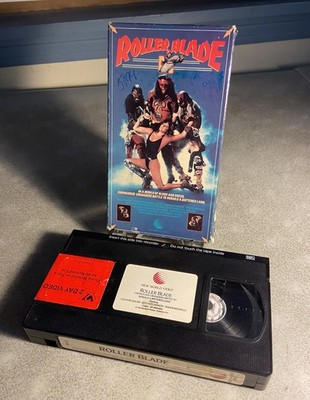 Roller Blade VHS New World Video 1986 Rollerblade 80s Cult Donald G. Jackson