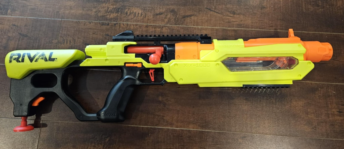 NERF Rival Blaster Jupiter XIX-1000 Edge Series with Target