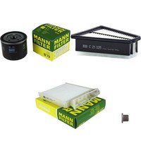 Mann-Filter Inspektionspaket Filterset FüR Renault Twingo II 1.5 Dci 75