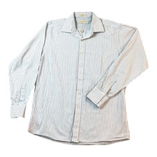 Michael Kors Men's Long Sleeve Button Up Shirt Size Large 16-34/35