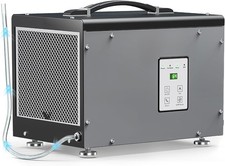 BaseAire AirWerx 35P 70 Pint Dehumidifier w/Pump & Hose for Basement 5Y warranty