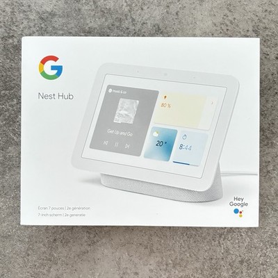 Google Nest Hub 2. Gen (Charcoal) | Inhalt NEU & Versiegelt | Gemini AI