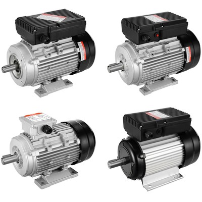 0.55-2.2kW Elektromotor 1400-3000U/min 3-Phasen/1-phasig 19/24mm Keilwelle