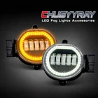 LED Fog Lights Fit For Dodge Ram 1500 02-08 / Ram 2500 3500 03-09 Pickup Truck