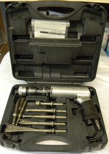 Matco Tools Long Barrel Pneumatic Air Hammer Kit Mt1724k With Extra Bits