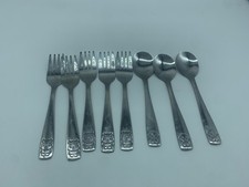 VITEVER 8-Piece Toddler Utensils, Kids Stainless Steel Silverware Set