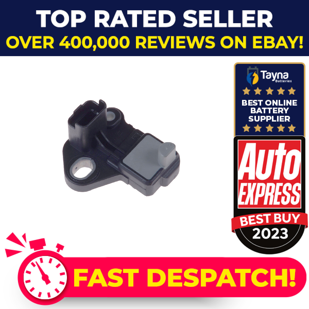 RPM / Crankshaft Sensor fits CITROEN C4 GRAND PICASSO Mk1, Mk2 1.6D 2006 on New