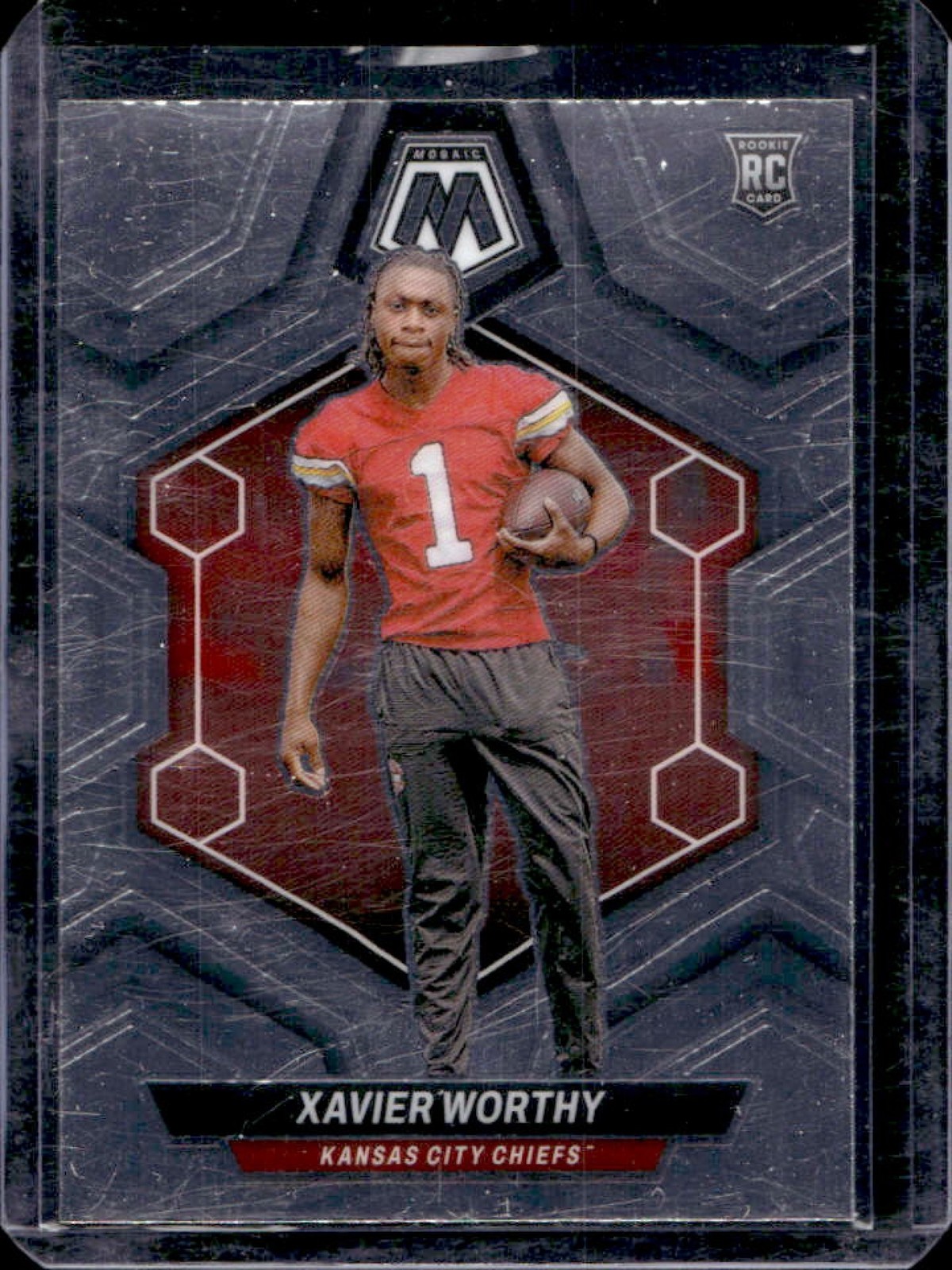 2024 Mosaic Xavier Worthy RC Rookie #328 Chiefs