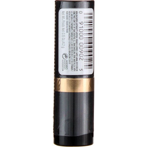 Paquete de 4 crema lápiz labial Revlon Super Lustrous, ron pasas 535, 0,15 fl oz - Imagen 2 de 5