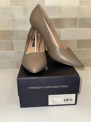 French Connection Women's Kate Slip On Pumps Putty Size 9M