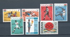GHANA - 1964 YT 171 à 177 JEUX OLYMPIQUES - TIMBRES NEUFS** MNH