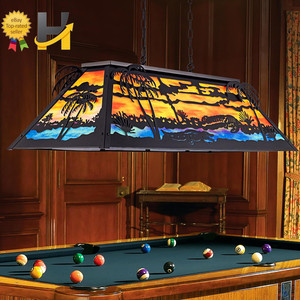 Vintage Pool Table Light | eBay