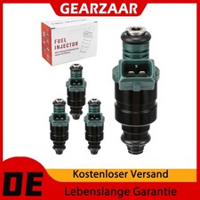 4x Einspritzdüse Injektor Geeignet für VW Golf III 1H1 2 Pin A2C59511911 Schwarz