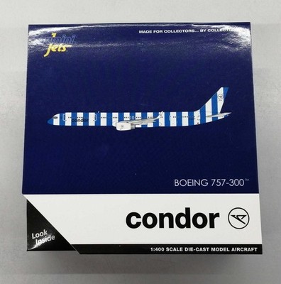 GEMINI JETS 1400 Scale Model 757-300 Condor Aviation D-ABOI Newly Painted Used