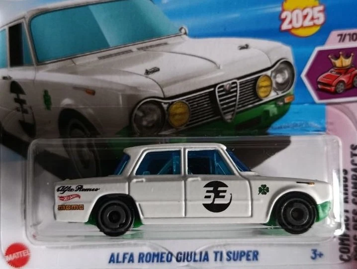 Hot Wheels - Alfa Romeo Giulia TI Super - Compact Kings - 2025 - Immagine 2 di 4