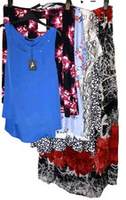 Ladies 20/XXL 6 x mix summer clothes bundle incl. 3 BNWT. Details in description