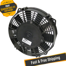 Spal 30100394 7.5 Low Profile Puller Electric Fan With Straight Blades Spal 30100394 7.5 Low Profile Puller Electric Fan With Straight Blades
