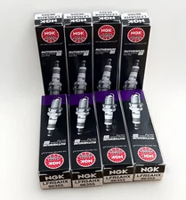 NGK RUTHENIUM HX High Ignitability Spark Plugs Kit LFR5AHX 96355 Set of 8 thumbnail 3