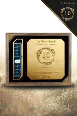 The Elder Scrolls Online 10-Year Anniversary Server Keepsake IN HAND 