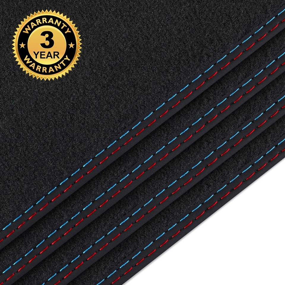 Fit BMW M4 F83 2014-2020 OEM Quality Velour Carpet Car Floor Mats Liners - Image 2 of 4