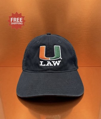 University of Miami School of Law Embroidered StrapBack Cap Hat - by The Game