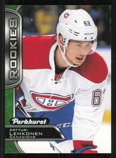 2016-17 Parkhurst #369 Artturi Lehkonen RC