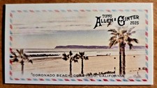 2025 Topps Allen & Ginter BEACHIN' IT Insert CORONADO BEACH Mini Card SAN DIEGO