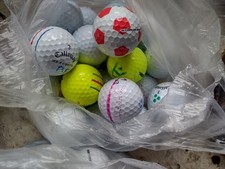 Golf Balls Mixed 25 Callaway/40/Titleist/25 Srixon/10 Taylormade