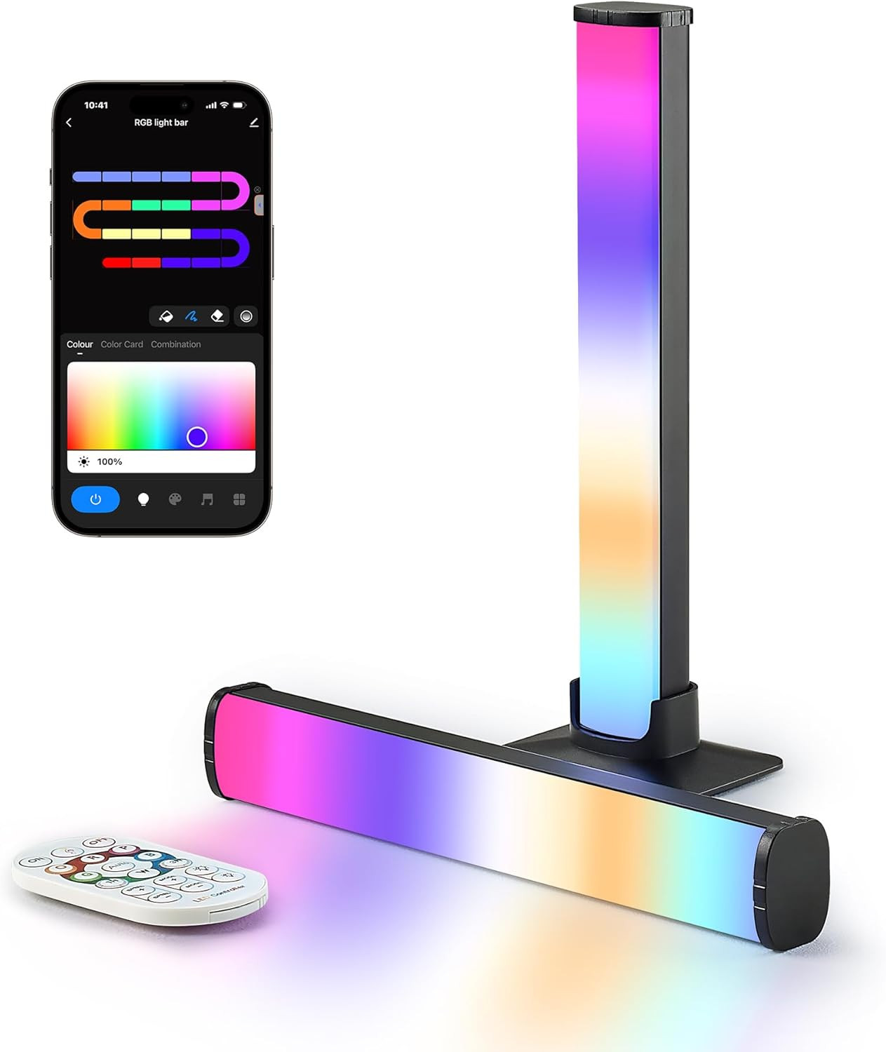 Migliori Barre LED RGB Gaming 25cm - Sincro Musica e App Control
