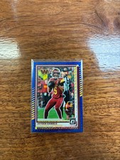 JAYDEN DANIELS 2025 Donruss Optic Blue Mojo Prizm /55 Washington Commander 26425