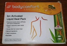 BODY COMFORT, NEW CLICK ACTIVITATED INSTANT HEAT PACK - EXTRA WIDE BACK PACK