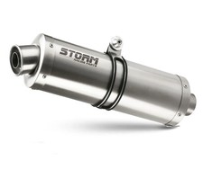 Terminale Scarico Storm By Mivv Oval Acciaio Inox Ktm 790 Adventure R 2021 2026