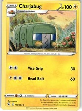 Charjabug Uncommon SWSH08: Fusion Strike 100/264 LP