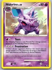 Nidorino 74/111 Common Rising Rivals Pokemon Near Mint