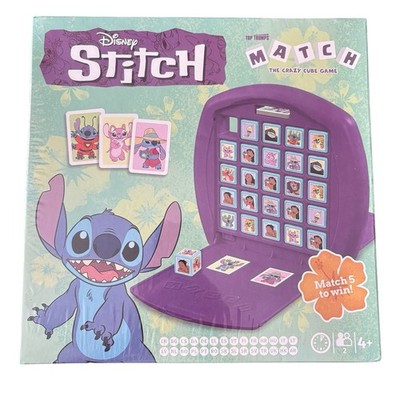 Disney Stitch Top Trumps Match Crazy Cube Spiel Brandneu Versiegelt