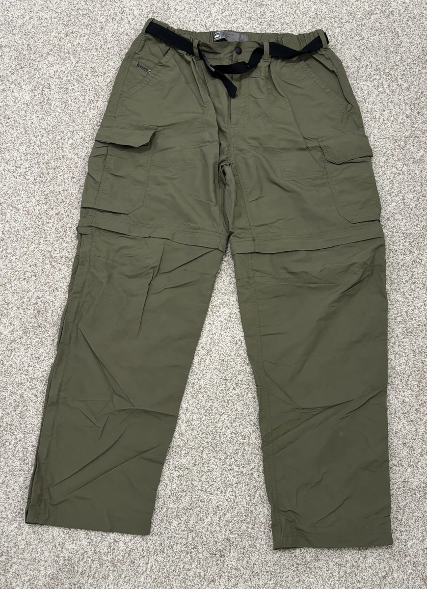 REI Pantalon Convertible Homme Grand Vert Randonnée Camping