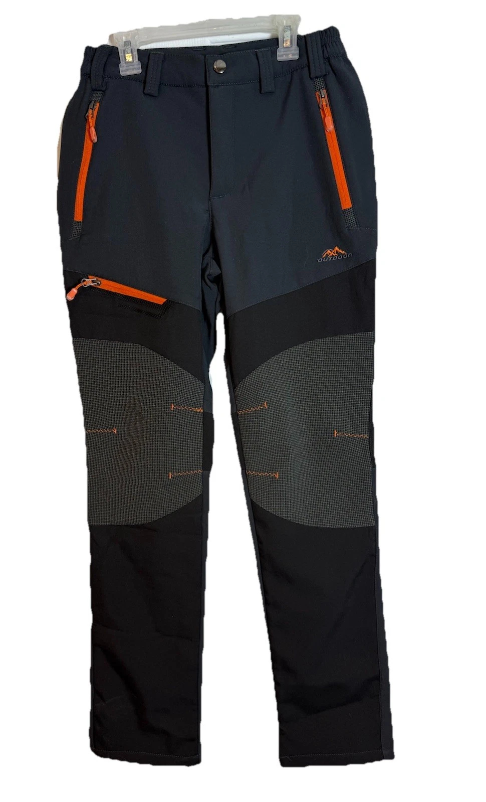 Mens Hiking Pants Outdoor Softshell Tactical Stretch Black Zip Pockets Small
Opens in a new window o
