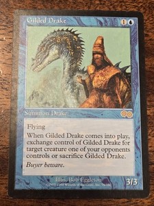 (B) MTG 金粉のドレイク Gilded Drake 英語版 2枚目 B) MTG 金粉のドレイク Gilded Drake 英語版 2枚目 Gilded Drake