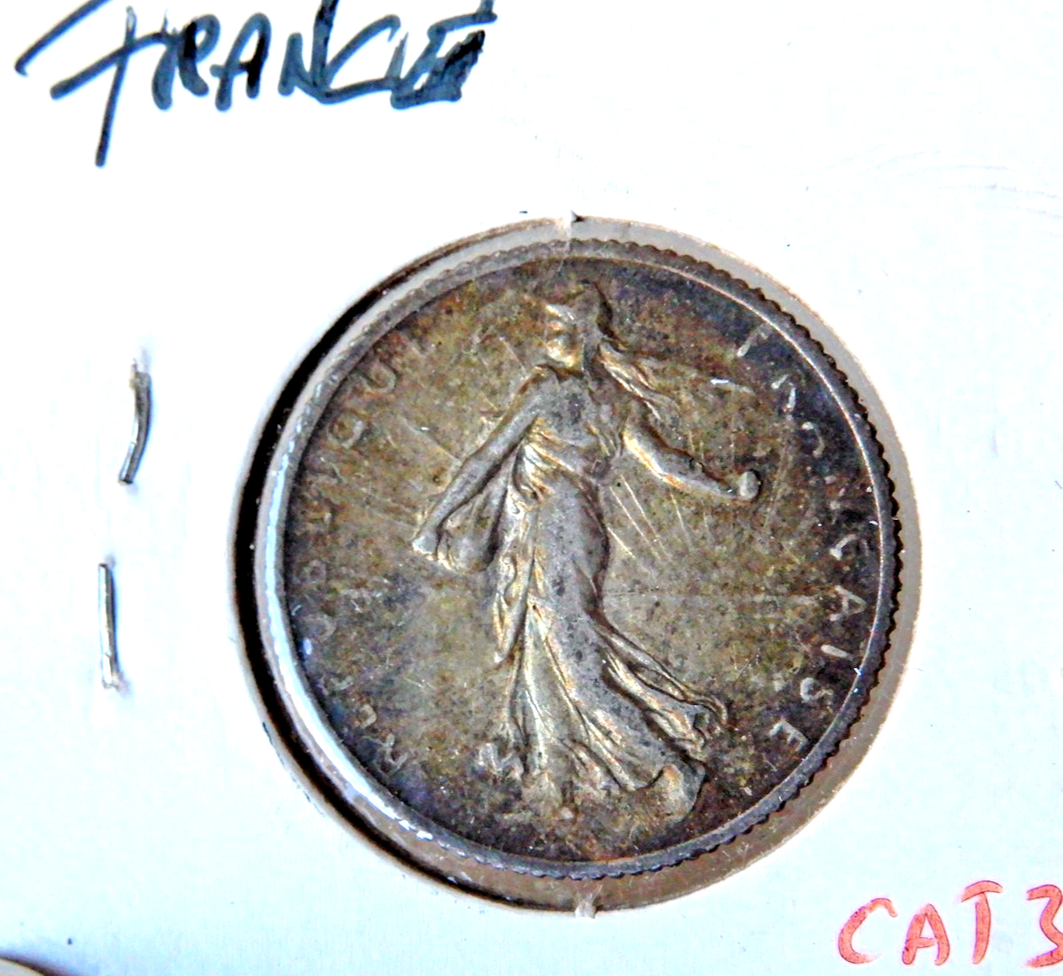 1915 France 1 Franc Coin; .835 silver; tw=5g | eBay
