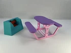 Mattel Barbie So Much To Do Picnic Set Vintage 1989 Playset Parts