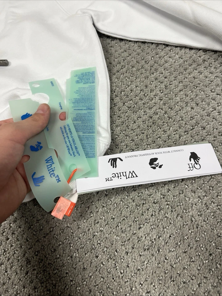 Off-White CNY Cropped Hoodie - Image 2 of 4