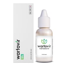 Wartovir Wart Remover - Fast, Safe & Effective on all Warts - Maximum Strength