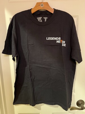 Authentic Vlone x Juice Wrld Legends Never Die 999 T Shirt Size