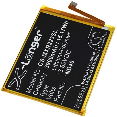 Akku für Smartphone Motorola XT2203, XT2203-1 3,89V 3900mAh/15Wh Li-Polymer Schw