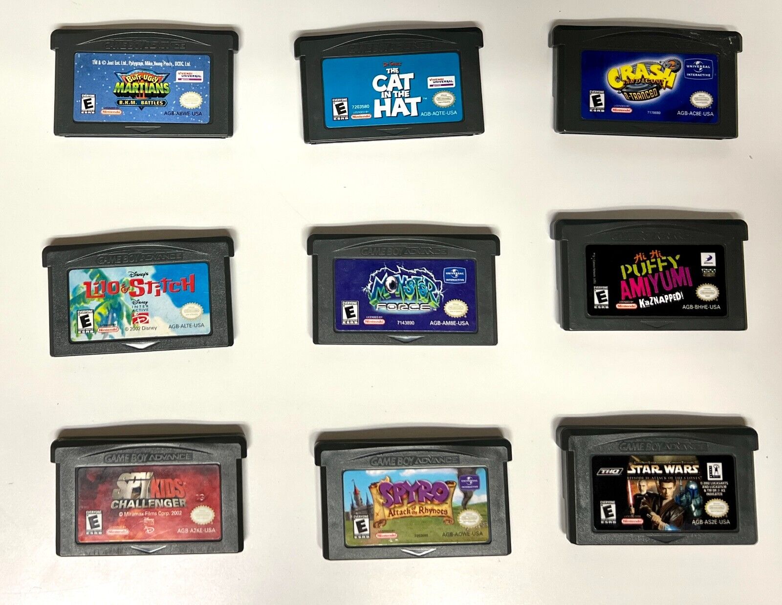 Gameboy Advance Games