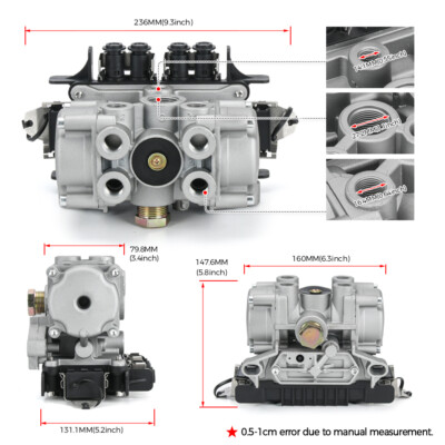 ABS ECU Valve Assembly for Volvo Mack #8235-S4005001030 4005001030