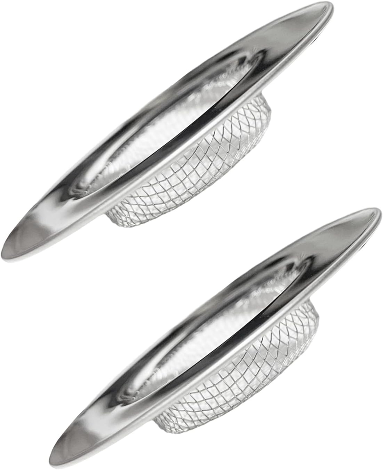 Shower Drain Hair Catcher Sink Strainer 2 PCS Tub Drain Hair Catcher