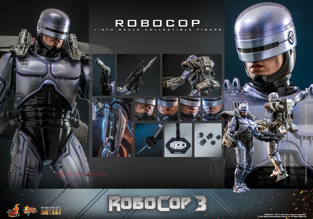 HOTTOYS HT MMS669D49 Robocop 3 Model 1/6 Scale Collectible Action