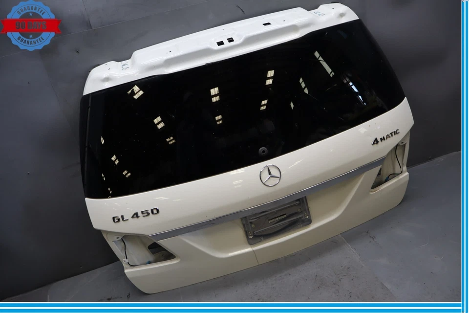 13-16 Mercedes X166 GL450 GL550 tapa maletero puerta levadiza portón trasero portón trasero carcasa OEM Foto 2 de 4