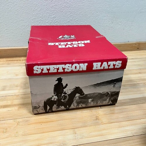 Stetson Cowboy Hat 3XXX American Buffalo Collection Size 55 6 7/8 Original Box - Picture 13 of 13